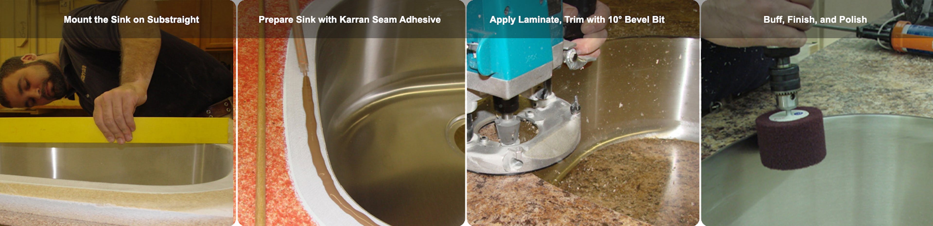 Karran Edge Laminate Installation