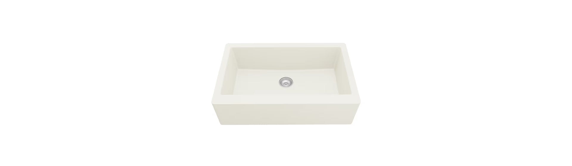 QA-740-WH 34 Inch Undermount Kitchen Sink