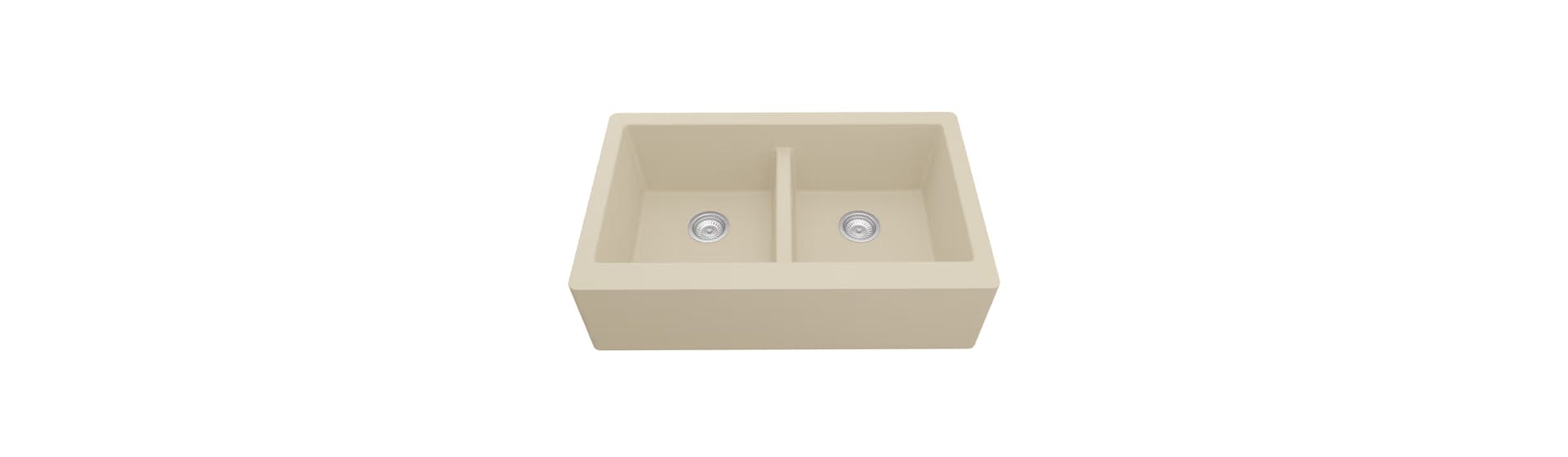 QA-750 34 Inch Undermount Kitchen Sink QA-750-BI