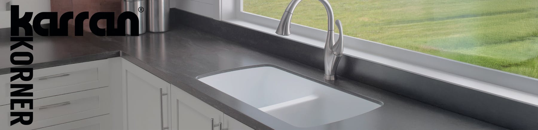 Karran Acrylic Seamless Sink