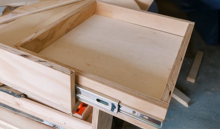 Drawer Side Assembled
