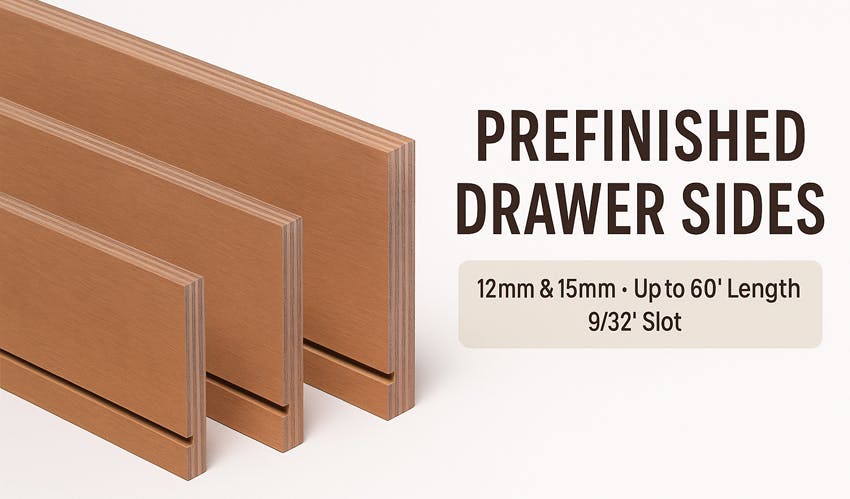 Prefinished Drawers