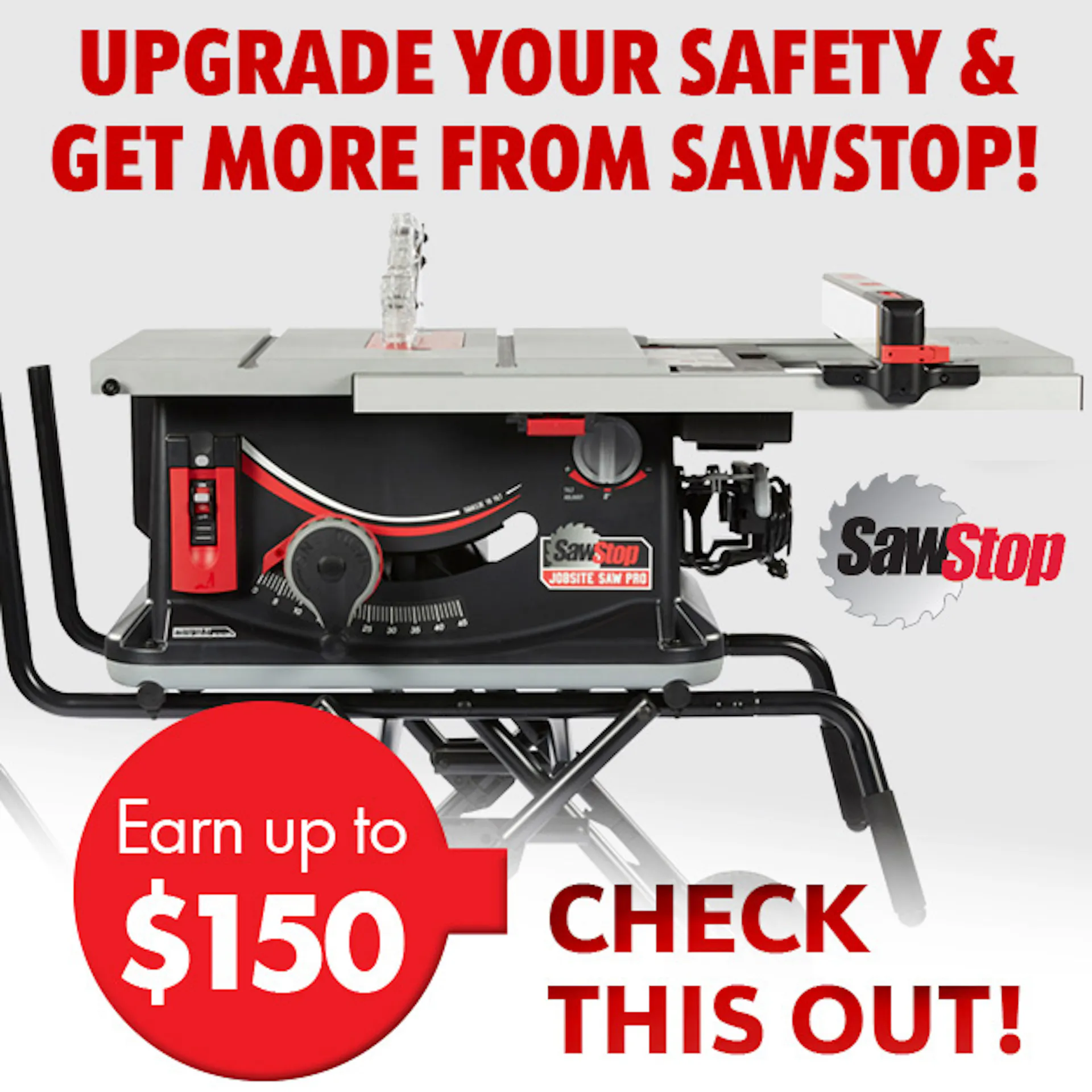 Upgrade Your Safety with SAWSTOP!