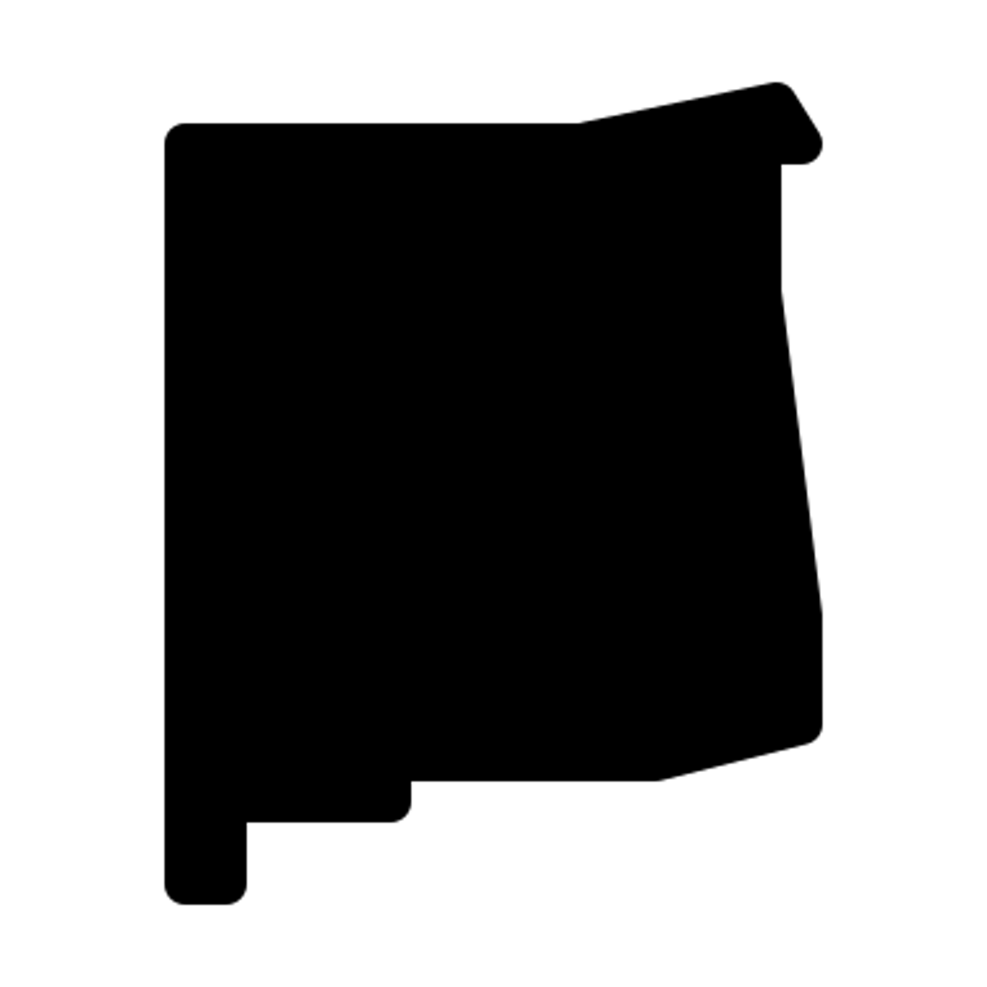 New Mexico state silhouette