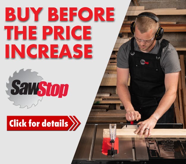 Buy SawStop Before the Price Increase