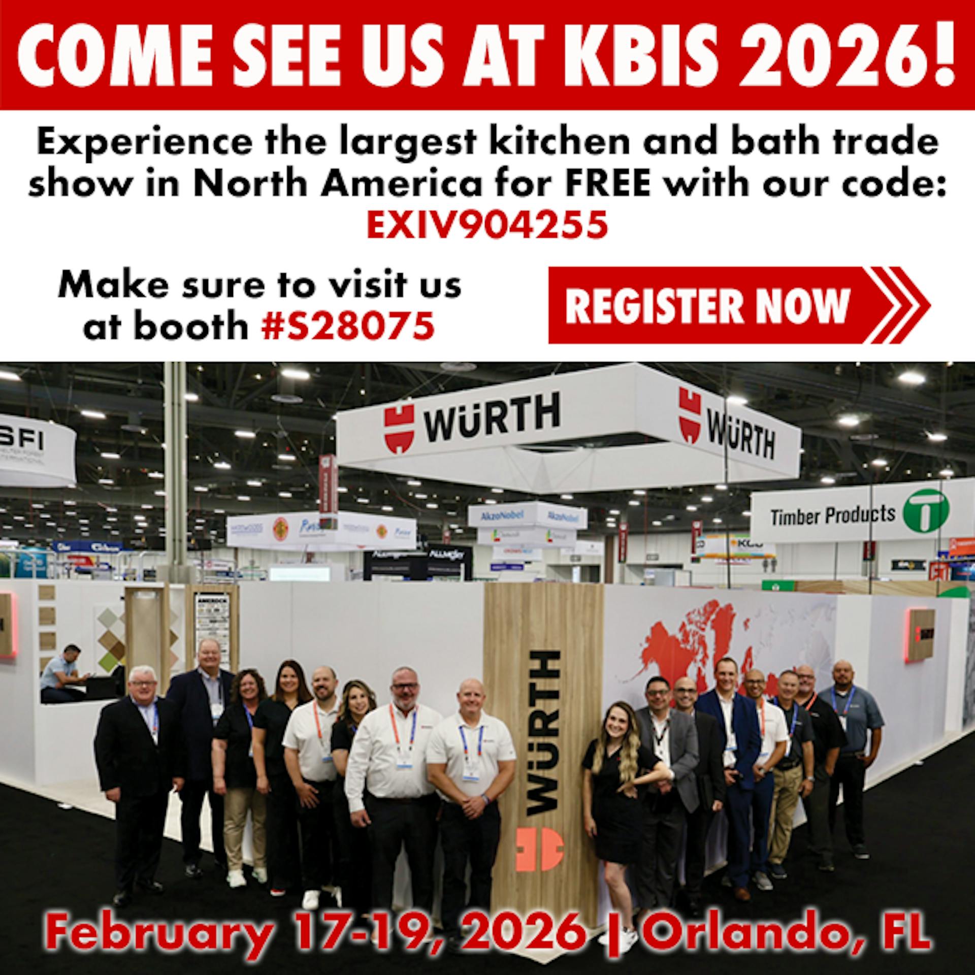 Come See Us at KBIS 2026