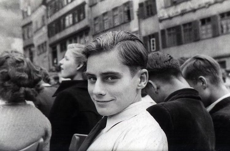 An early photo of Reinhold Würth, circa 1949