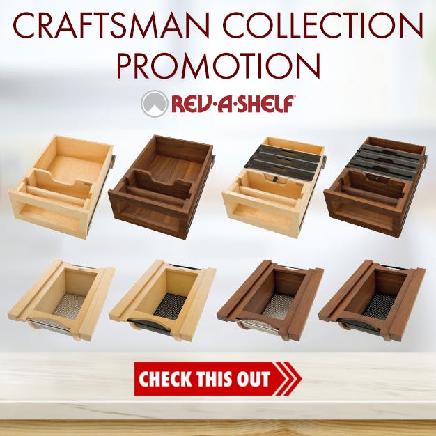 Rev-A-Shelf Craftsman Collection Promotion BP4401