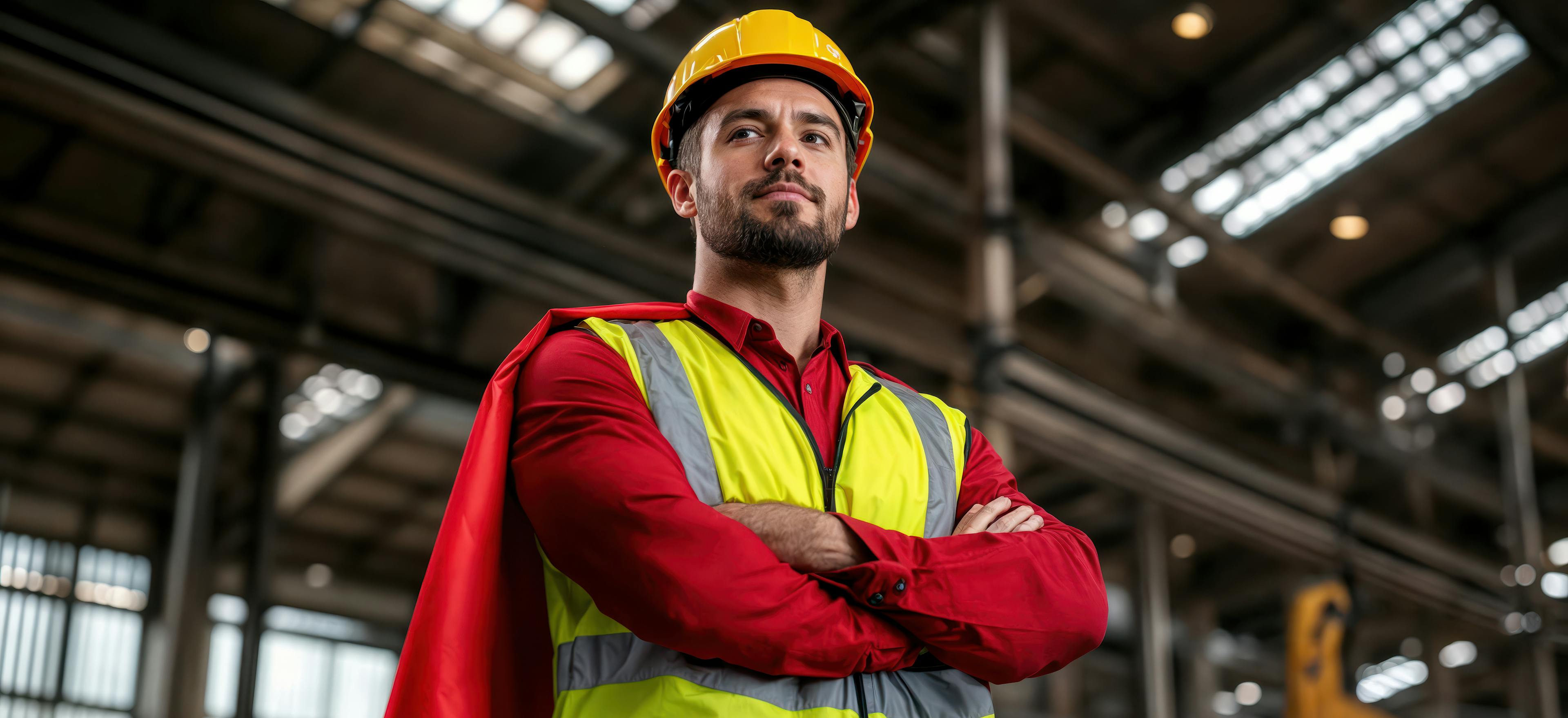 warehouse worker in cape