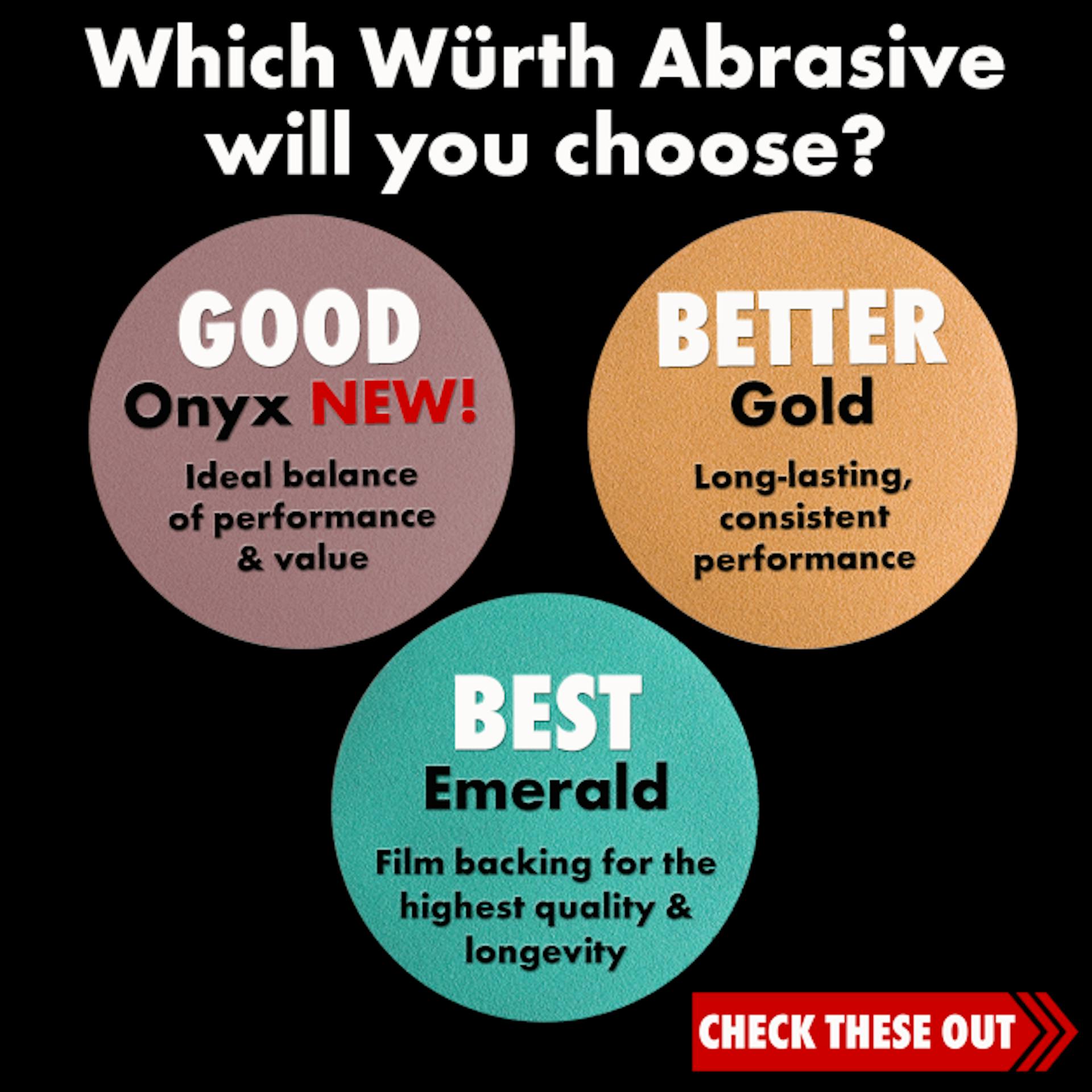 Good, Better, Best Abrasives