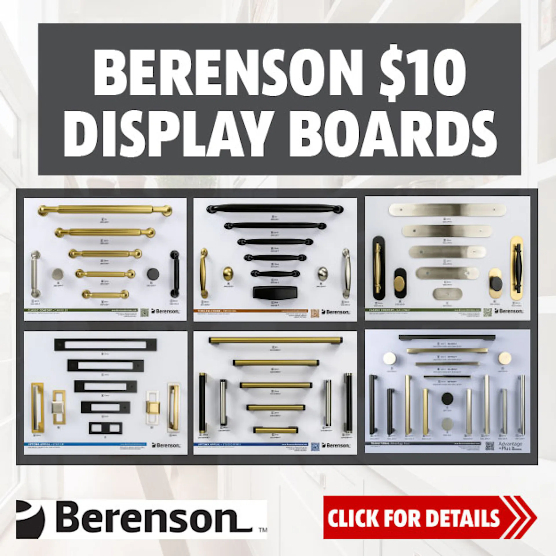 Berenson $10 Display Boards
