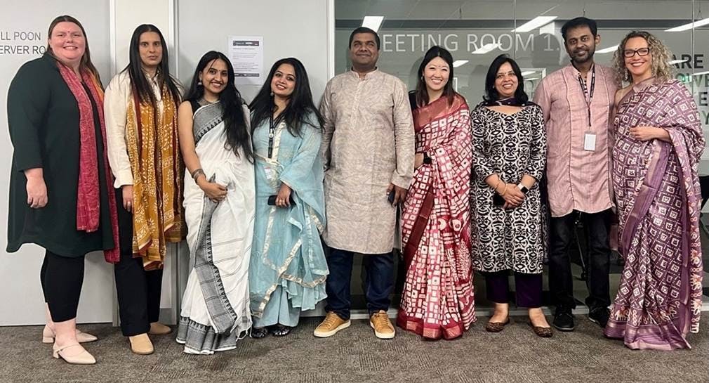 WWG Staff Celebrating Diwali