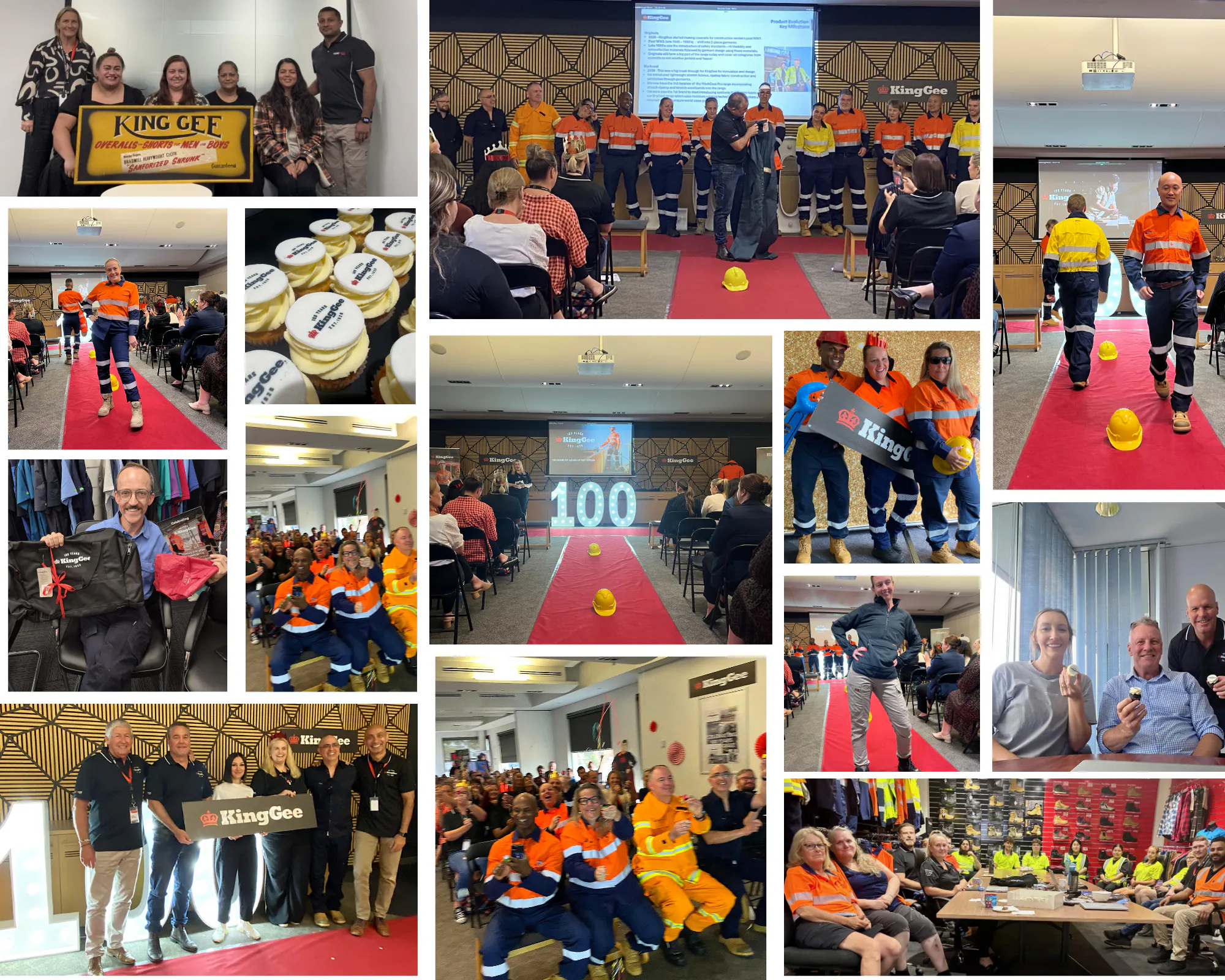 KingGee 100 year celebration at Workwear Group