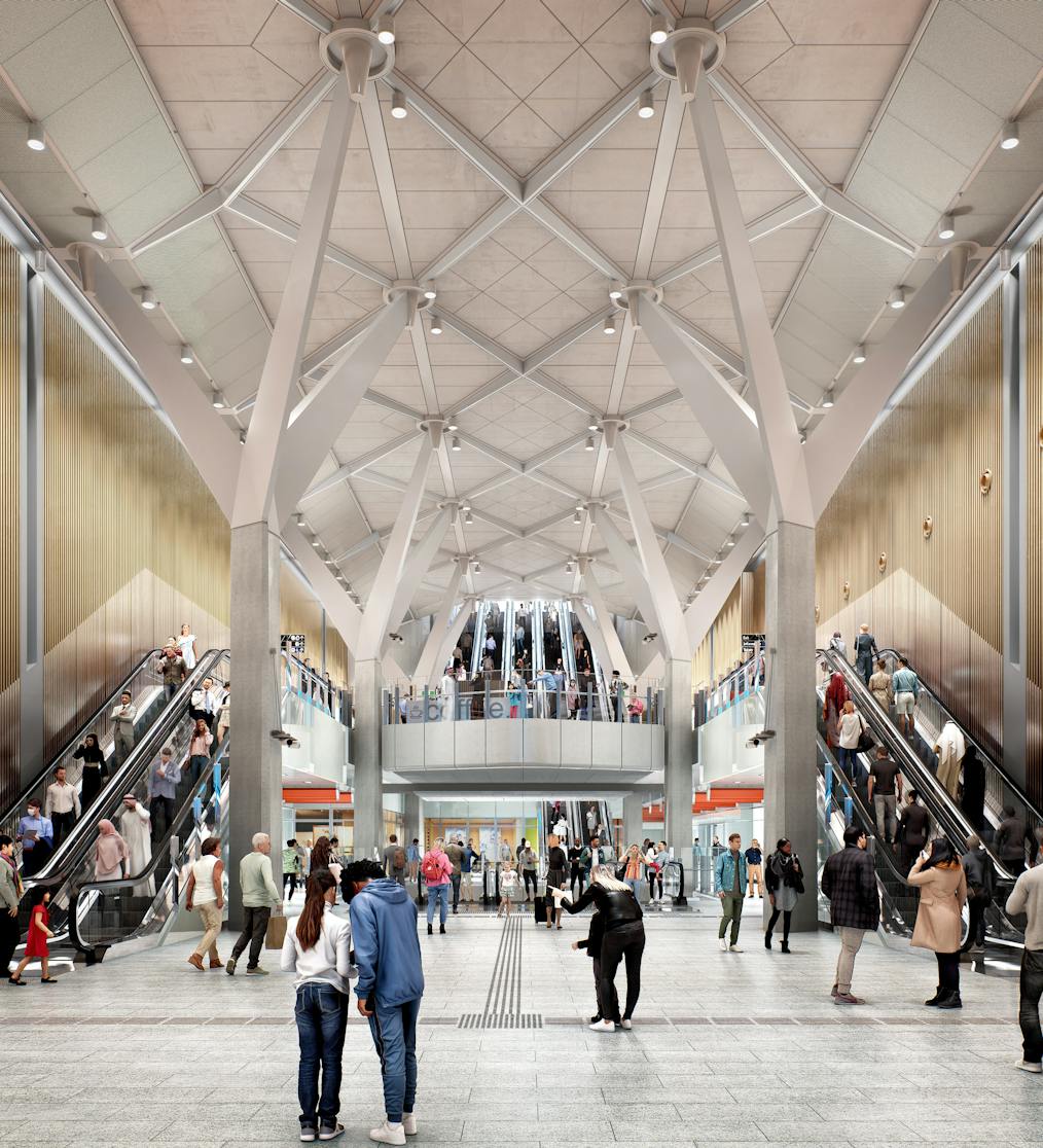 Town Hall Station Concourse Bottom