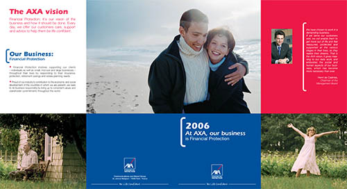 At AXA, our Business is Financial Protection - 2006