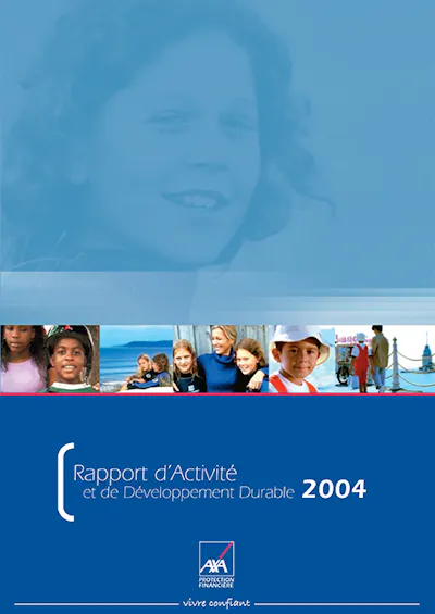 Rapport d'activité et de développement durable 2004
