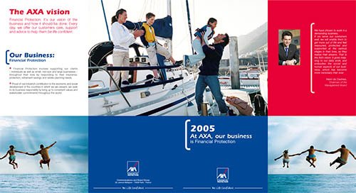 At AXA, our business is Financial Protection - 2005