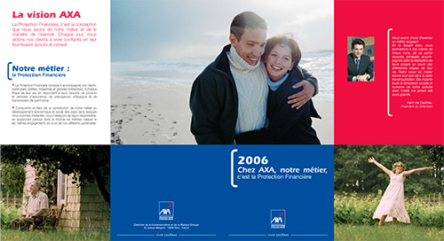 Chez AXA, notre métier, c'est la protection financière - 2006