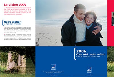 Chez AXA, notre métier, c'est la protection financière - 2006