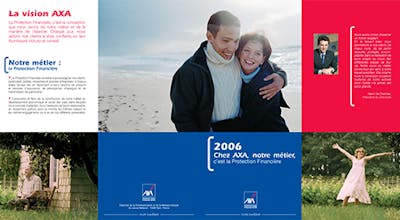 Chez AXA, notre métier, c'est la protection financière - 2006