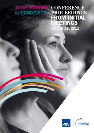 Global Forum for Longevity - Conference proceedings