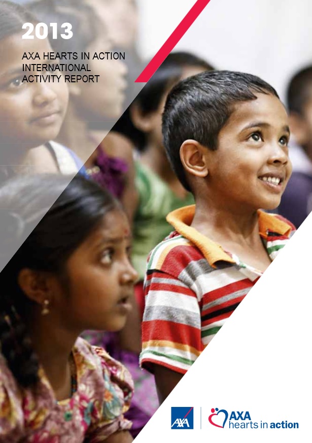 AXA Hearts in Action 2013 International Activity Report