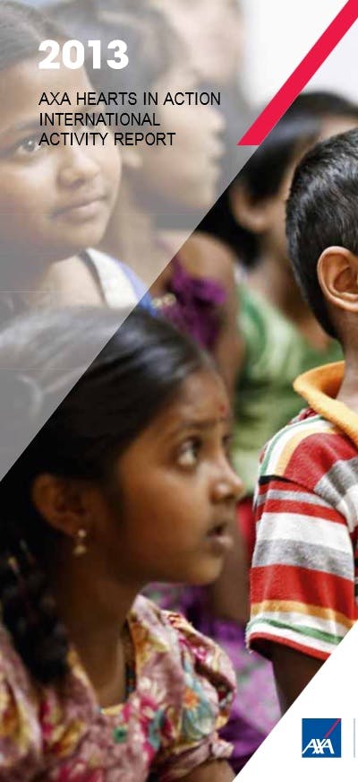 AXA Hearts in Action 2013 International Activity Report