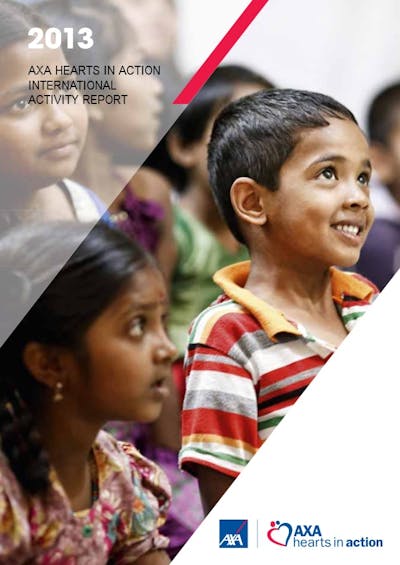 AXA Hearts in Action 2013 International Activity Report