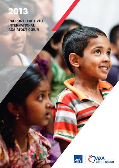 Rapport d'activité international AXA Atout Coeur 2013