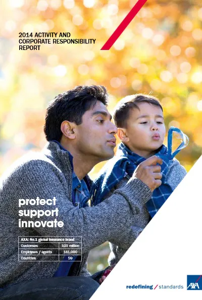 2014 Activity and Corporate Responsibility Report