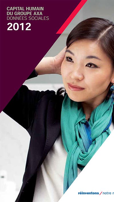 Capital humain du Groupe AXA : données sociales 2012