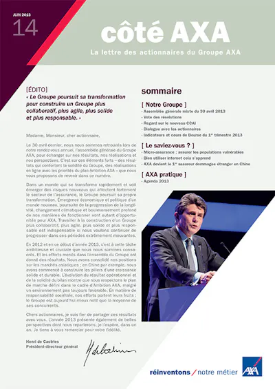 Côté AXA n°14
