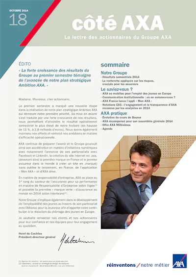 Côté AXA n°18