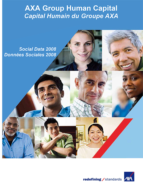 Données sociales du Groupe AXA en 2008
