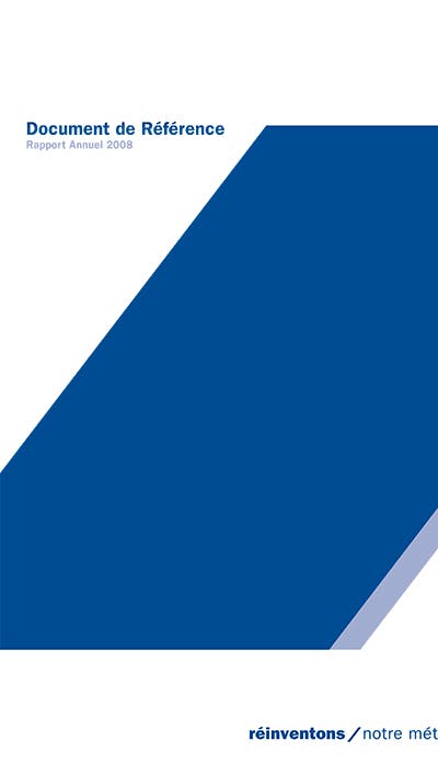 Rapport annuel 2008
