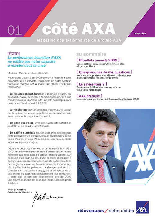 Côté AXA n°1