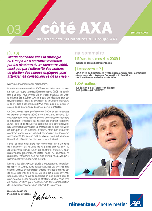 Côté AXA n°3