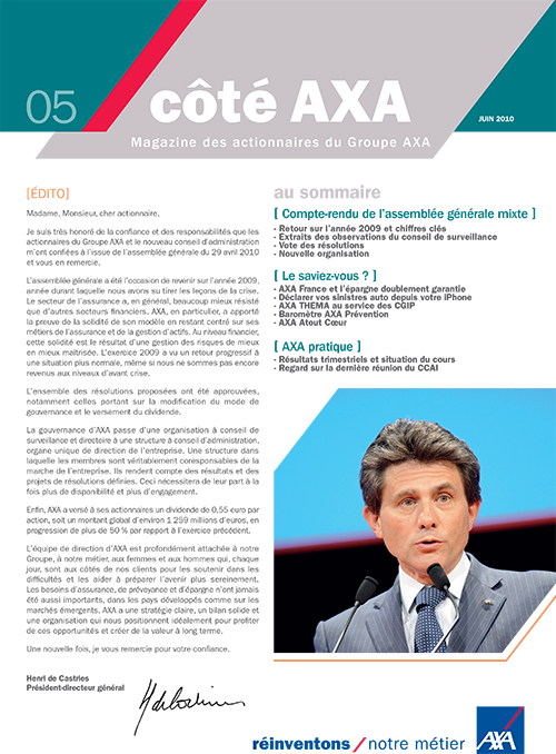 Côté AXA n°5