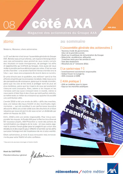 Côté AXA n°8