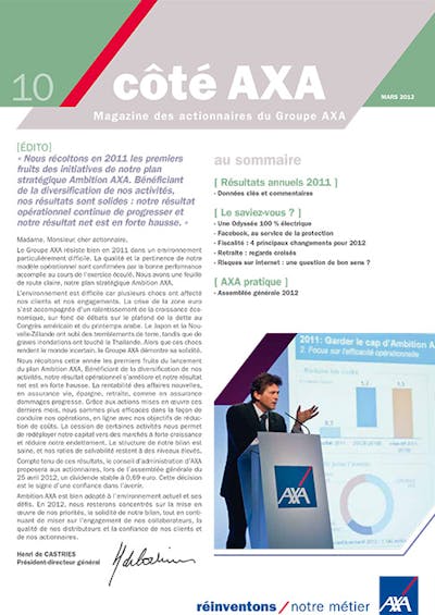 Côté AXA n°10