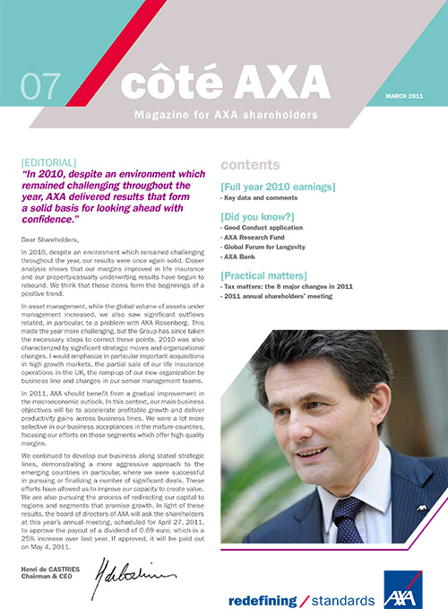 Côté AXA n°7