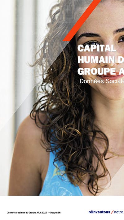 Données sociales du Groupe AXA en 2010