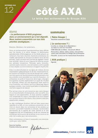 Côté AXA n°12