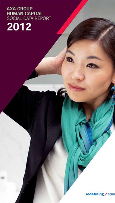 AXA Group Human Capital: 2012 Social data report