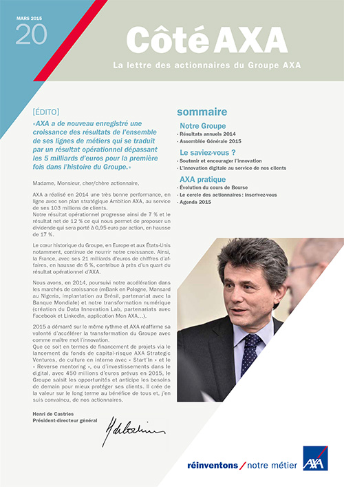 Côté AXA n°20