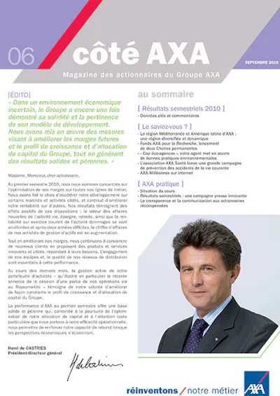 Côté AXA n°6