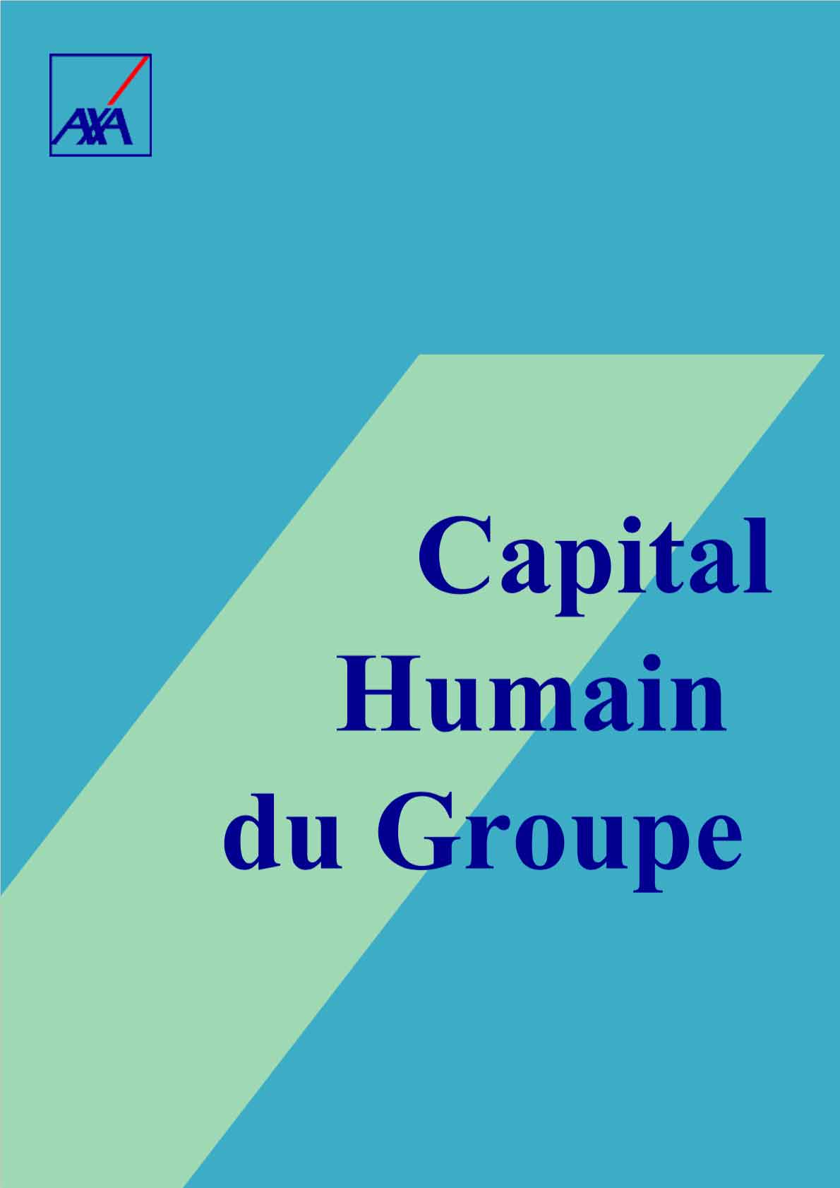 Capital humain du Groupe AXA - Données sociales 2017