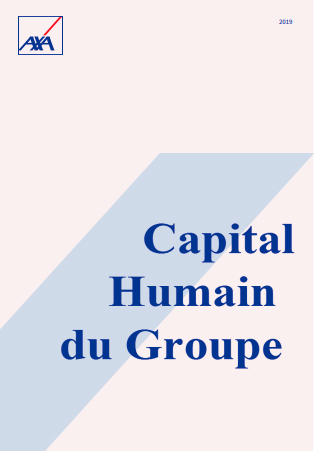 Capital humain du Groupe AXA - Données sociales 2019