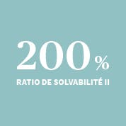 200% ratio de Solvabilité II en 2020