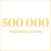 500 000 téléconsultations en 2020